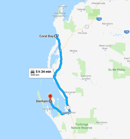 FireShot Capture 008 - coral bay to denham - Google Maps_ - https___www.google.com_maps_dir_co